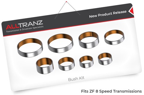 Bush Kit for ZF 8 Speed Transmissions, part # 121401K