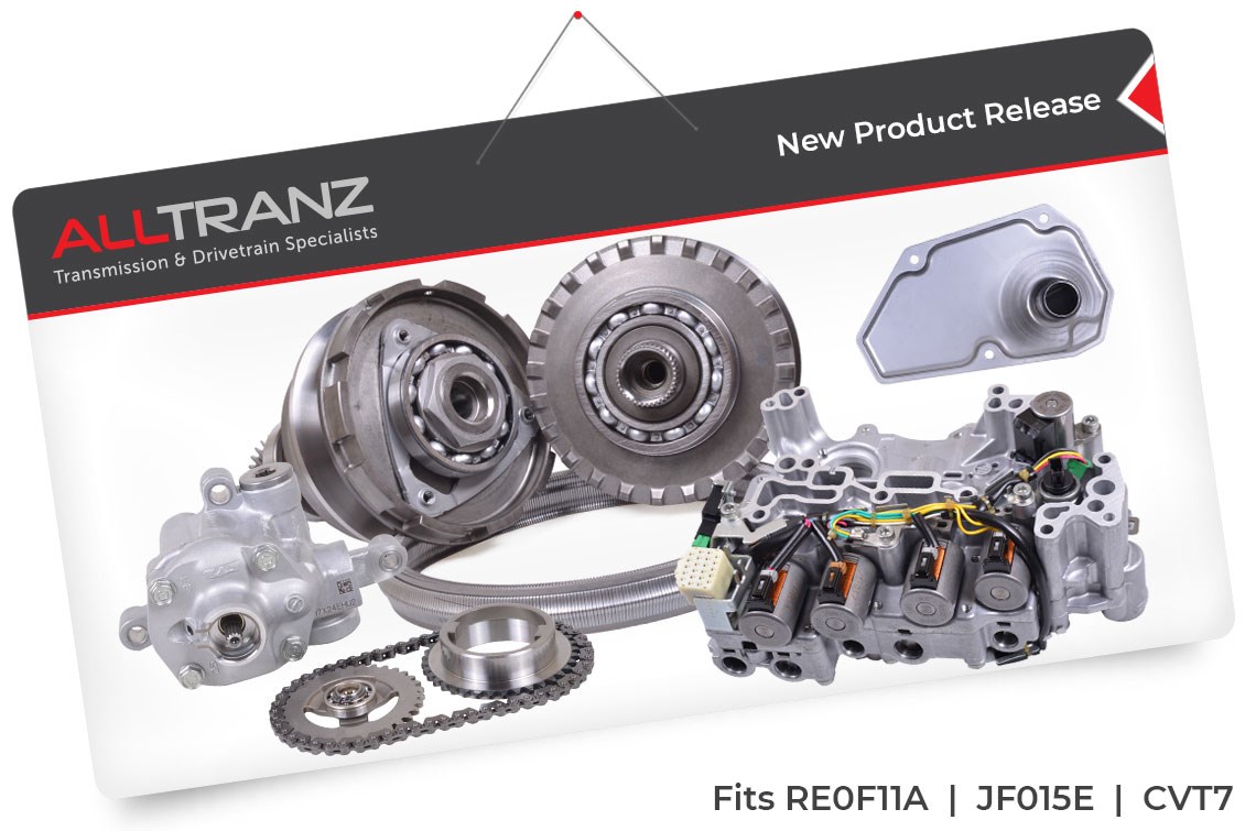 New Kit Available for RE0F11A  |  JF015E  |  CVT7