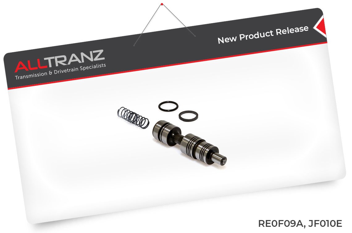 Secondary Pulley Regulator Valve for RE0F09A, JF010E