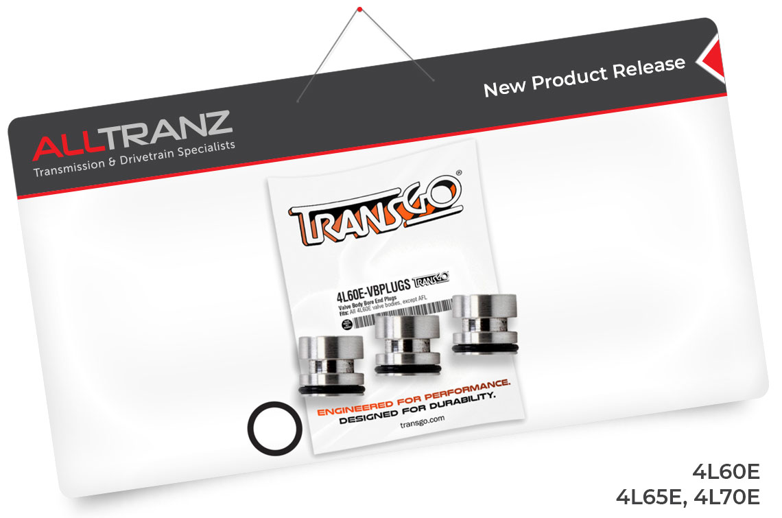 Valve Body Bore End Plugs for 4L60E, 4L65E, 4L70E