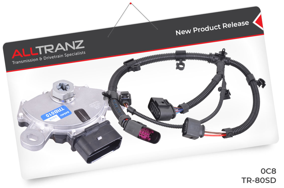 Inhibitor Switch & Wiring Harness for 0C8, TR-80SD