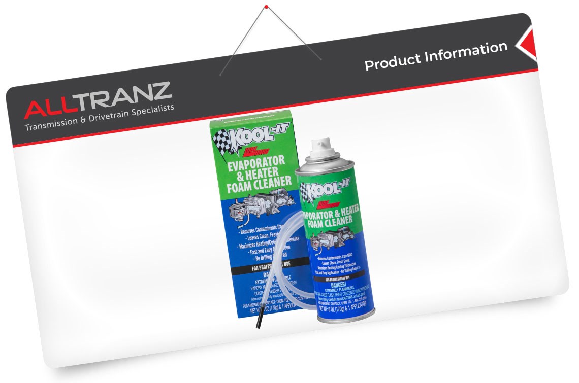 AC Evaporator & Heater Foam Cleaner