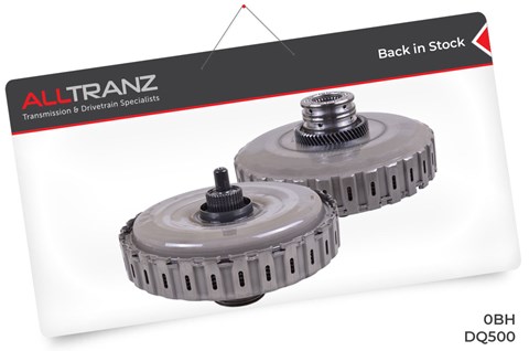 Dual Clutch Drum Assembly for 0BH, DQ500