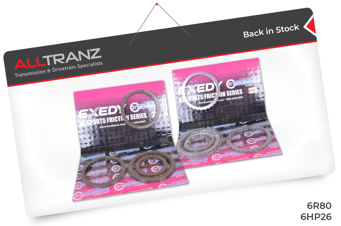 Upgraded Clutch Kit for 6R80 & 6HP26