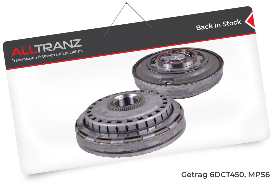 Dual Clutch for Getrag 6DCT450, MPS6
