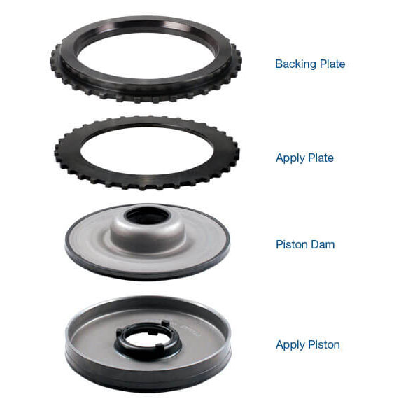 32583KHP 456 PISTON KIT (6L80) HICAPACITY Transmissions