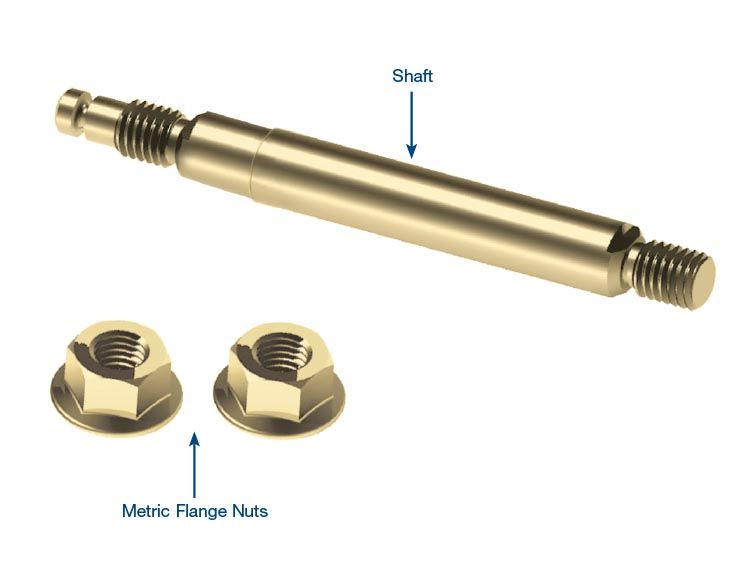 38995K MANUAL SHIFT SHAFT KIT (4L80E) LONG Transmissions